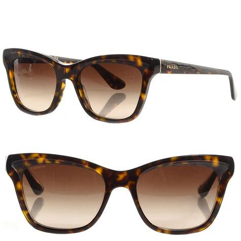 prada cat eye top bar sunglasses|Prada cat eye tortoiseshell glasses.